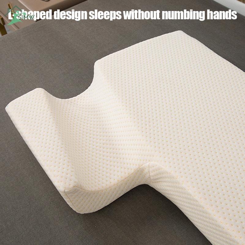 Gối Kê Tay Bằng Cao Su Non Đàn Hồi Chậm Cho Cặp Đôi