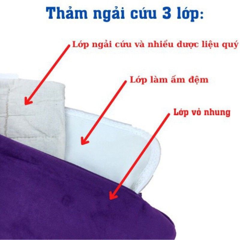 Thảm ngải cứu, đệm điện ngải cứu đông y Trung Quốc hàng chuẩn