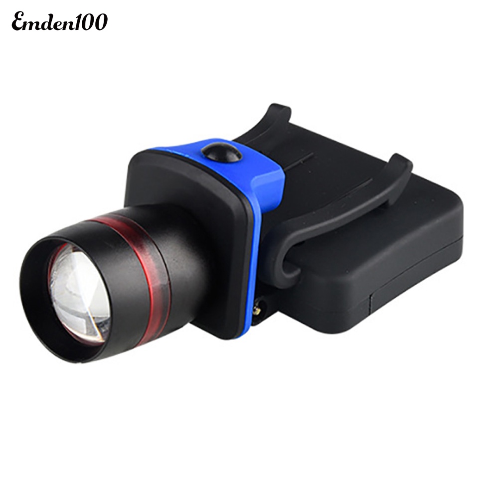 [EMDN] Đèn Pin Kẹp Vành Mũ Lưỡi Trai Phóng To Ban Đêm