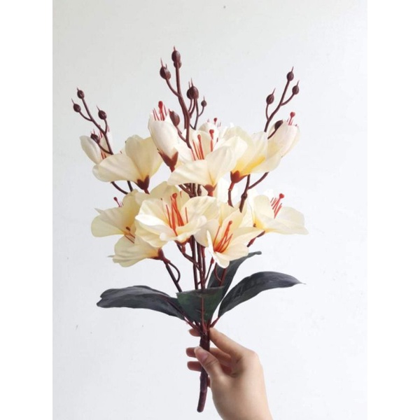 Cụm hoa Diên Vĩ, Hoa Giả, Hoa Giả Trang Trí Nhà