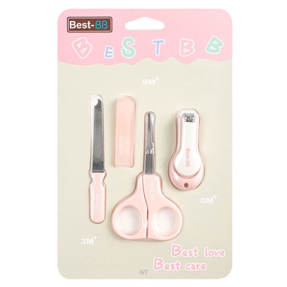 Bộ cắt móng tay cho bé sơ sinh Best Baby - Bộ bấm móng tay cho bé 3 chi tiết