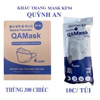 Thùng 30 Gói Khẩu Trang Kf94 , Hàng 4 Lớp
