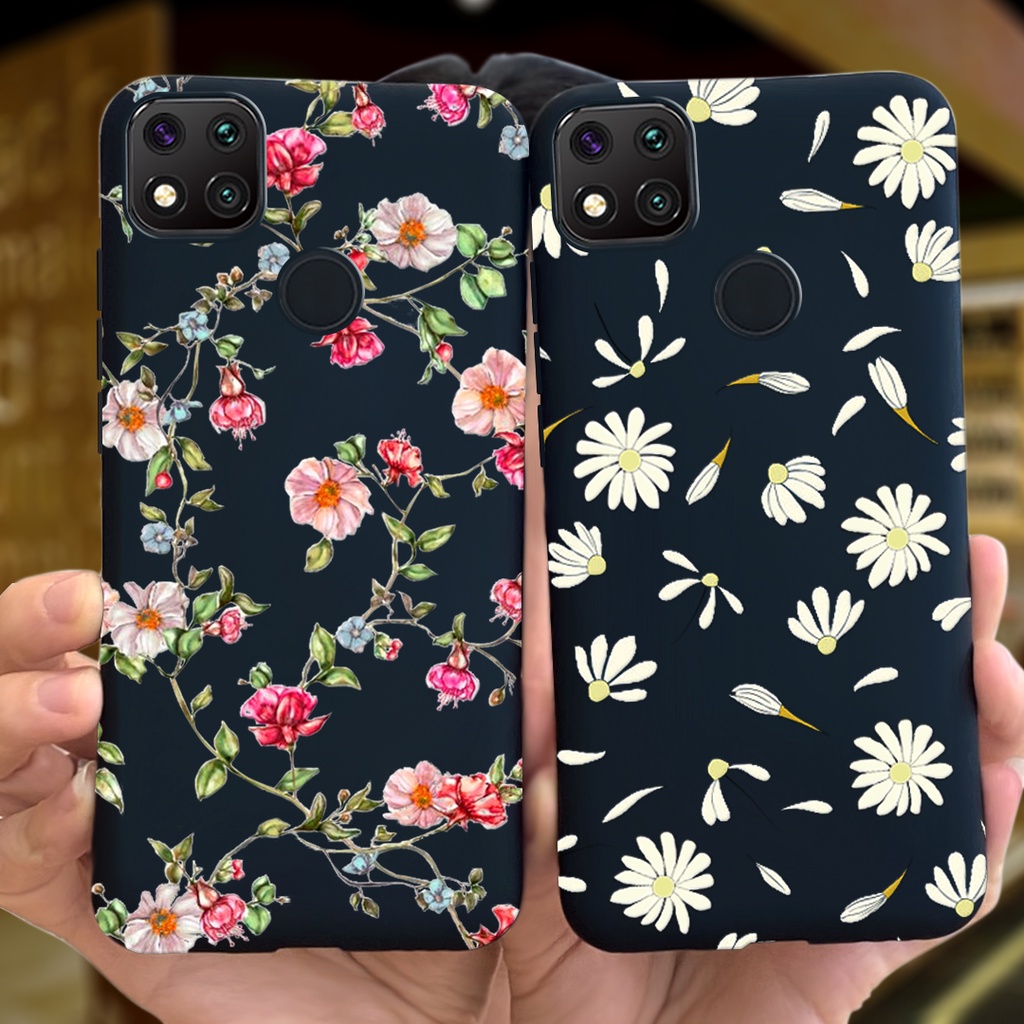 Ốp điện thoại TPU dẻo họa tiết hoa/ lông vũ/ đám mây xinh xắn thích hợp cho XIAOMI REDMI 9C/ REDMI 9A/ REDMI 9