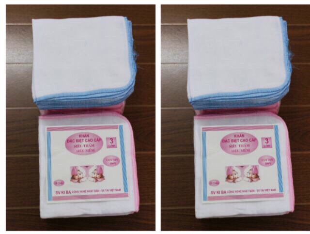 Set 10c khăn sữa  cho bé