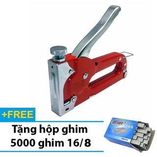 Súng Bắn Ghim TOP Loại 1 Tặng Hộp Ghim Bấm 16/8 (Chính Hãng)
