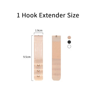 1 / 2 / 3 / 4 Móc Áo Ngực Mở Rộng Áo Ngực Dây Đeo Nối Dài Đồ Lót D291
