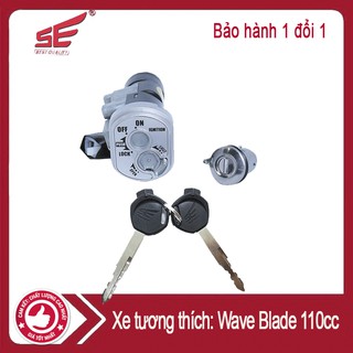Ổ khóa 2 cạnh xe máy wave blade 110cc năm 2016 khóa chất lượng cao bảo hành 6 tháng