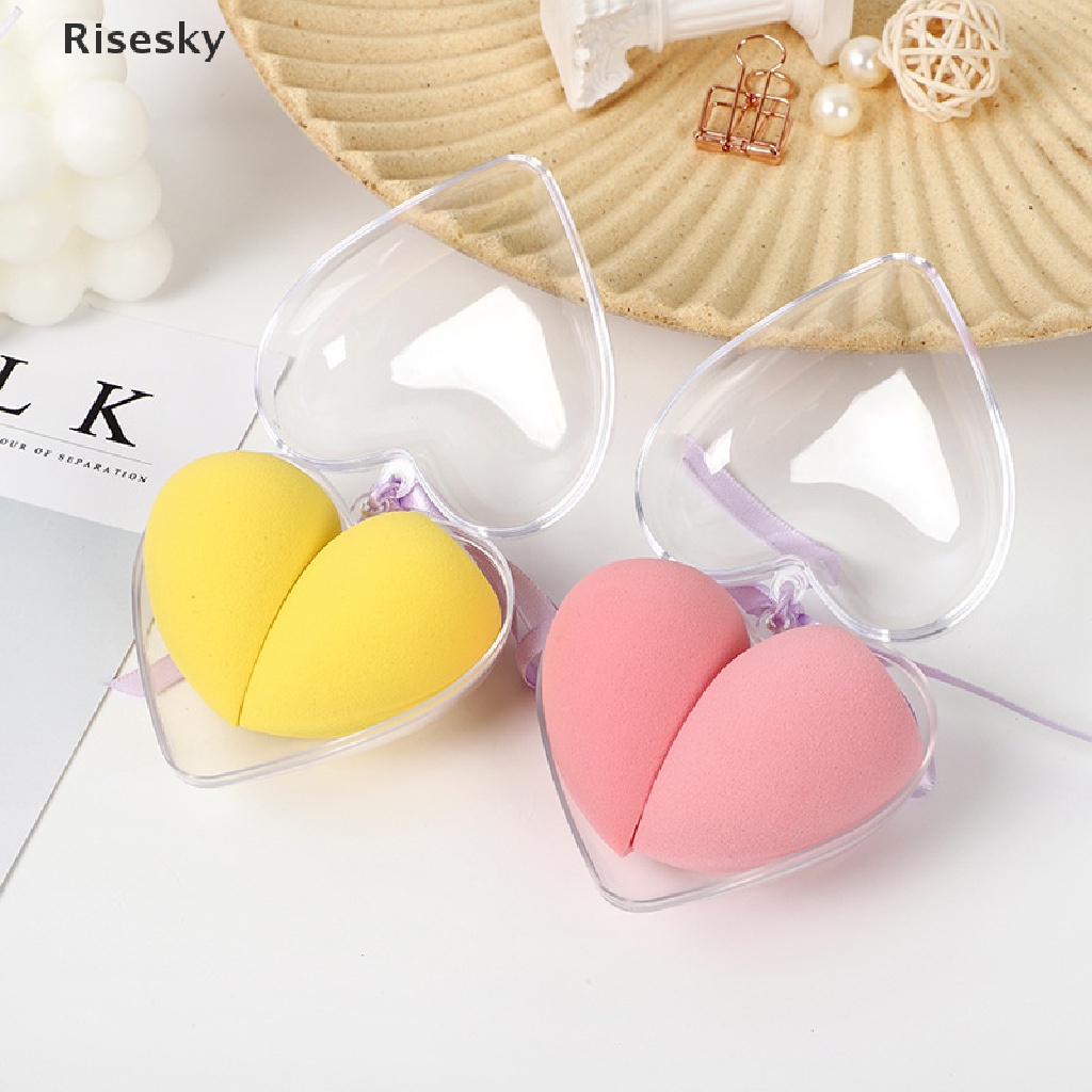 Set 2 Mút Trang Điểm Hình Quả Trứng Làm Đẹp Tiện Dụng