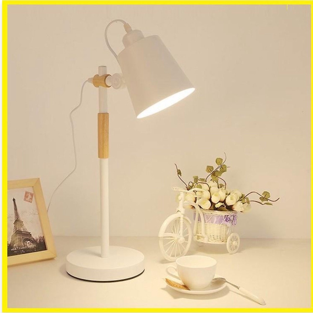 Đèn Học, Đèn bàn học ☀️Chống cận☀️ FDB01 kiểu dáng sang trọng, chống lóa mắt, tiết kiệm điện + Bóng đèn