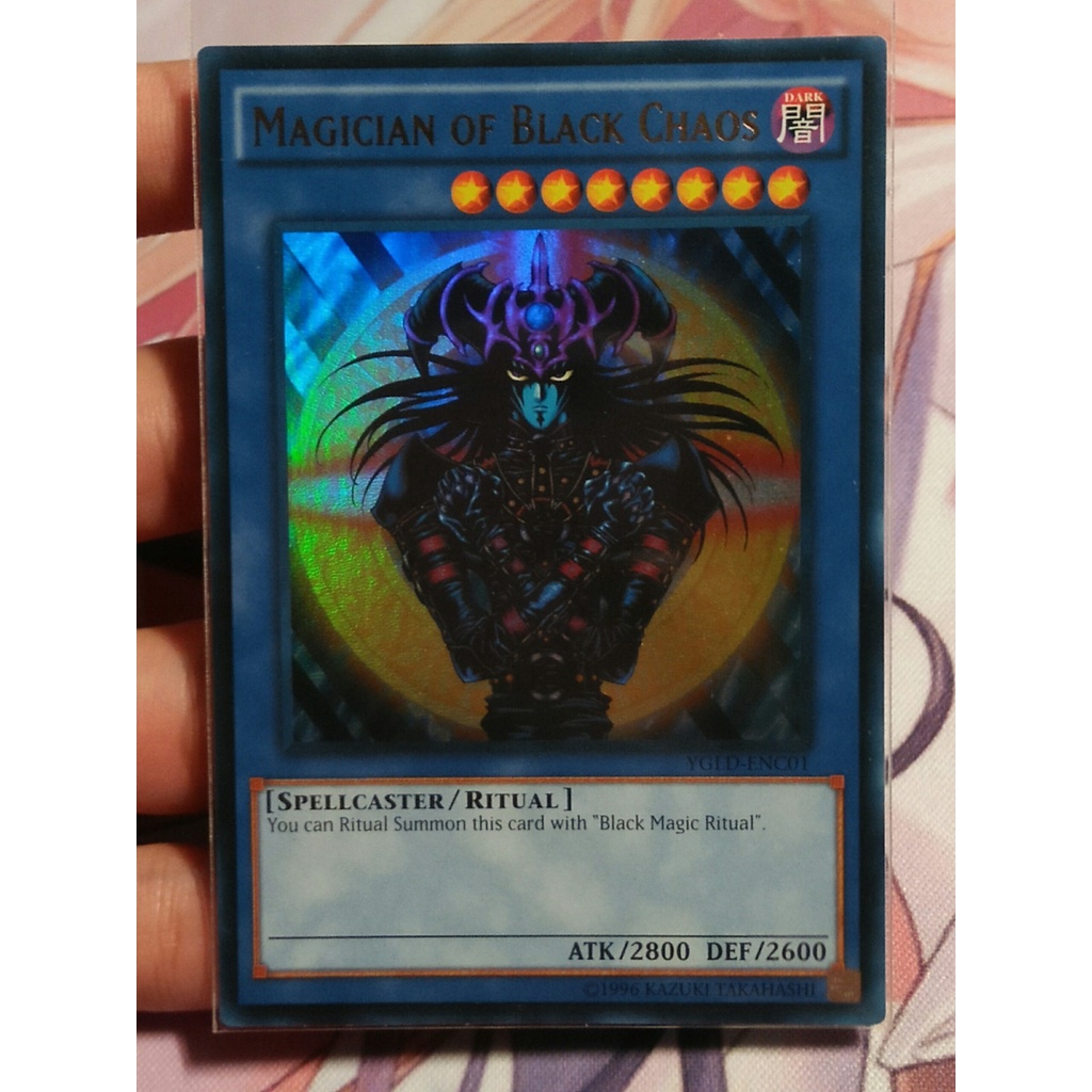Thẻ Bài Yugioh: Magician Of Black Chaos YGLD-ENC01