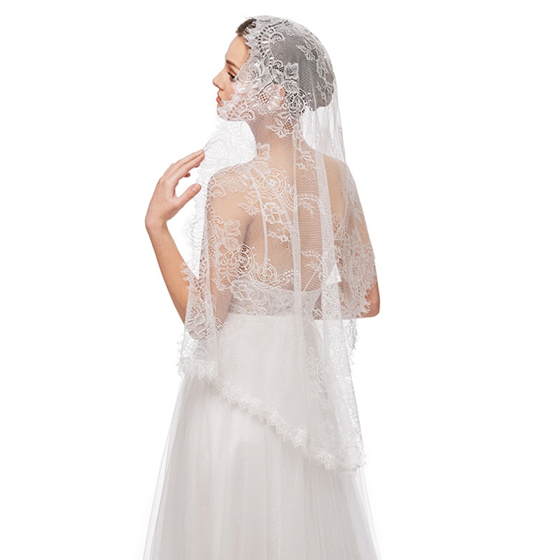 Mạng Che Mặt Phối Ren Dành Cho Nhà Thờ Công Giáo Latin Mastil