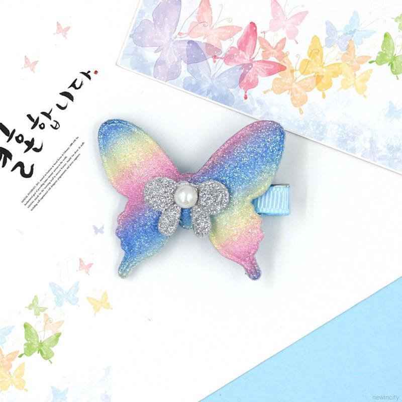 Kẹp tóc ngọc trai cho bé gái