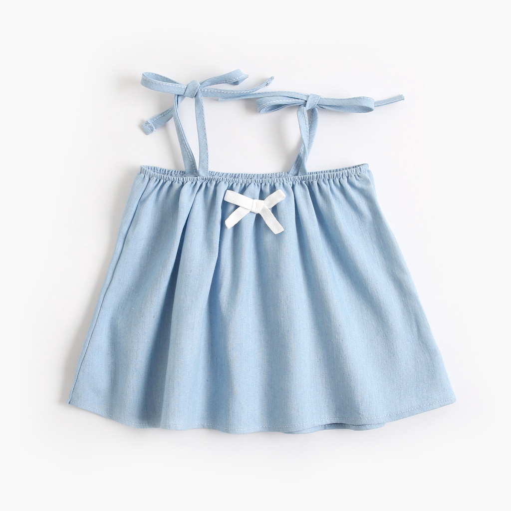 Bộ quần áo Sanlutoz dành cho bé gái cotton mùa hè dễ thương