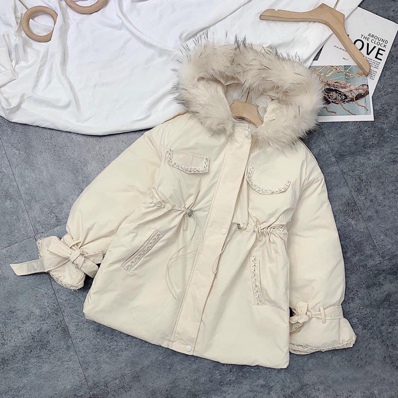 Áo khoác cổ lông!!!!!