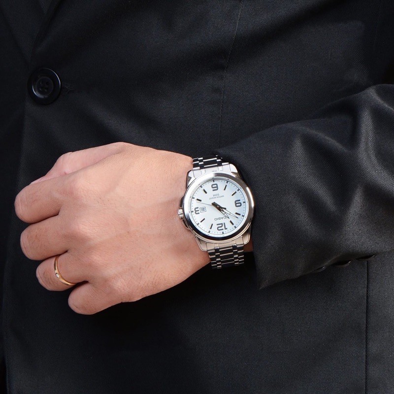 Đồng hồ nam dây kim loại Casio chính hãng Anh Khuê MTP-1314D-7AVDF