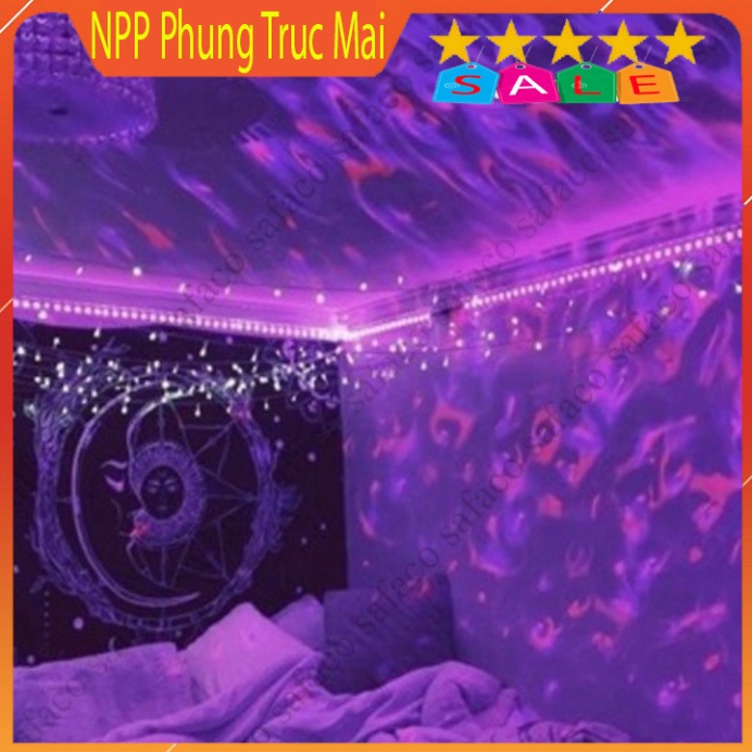 [Có Sẵn] Đèn Led Tiktok 5m 5050RGB Mix DIY Trên 50 Màu Trang Trí Phòng Ngủ Nháy Theo Nhạc Sử Dụng App