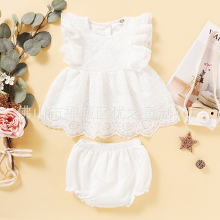 Đầm liền thân kiểu dáng dễ thương dành cho bé gái