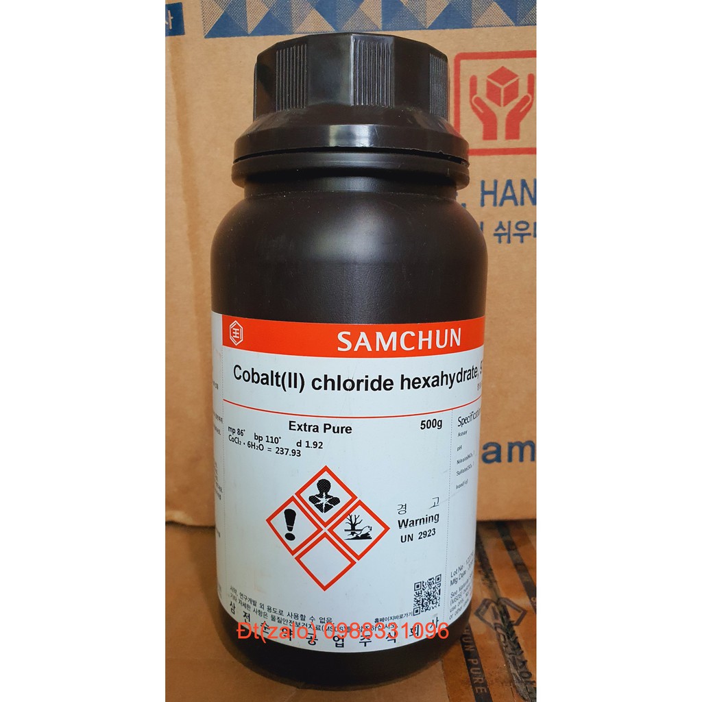 Cobalt(II) chloride hexahydrate CoCl26H2O Lọ 500g Shopee Việt Nam
