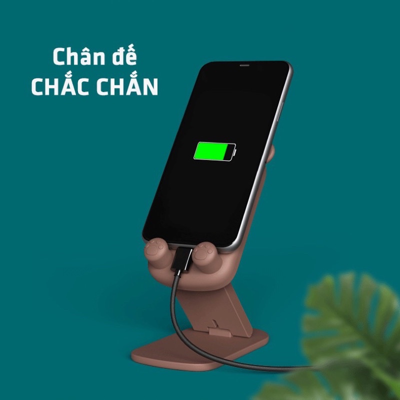 Giá đỡ điện thoại hình thú dễ thương