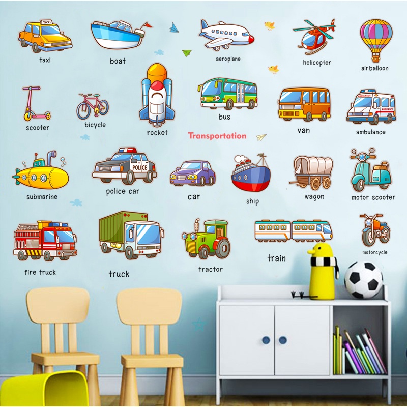 Decal dán tường hình động vật ngộ nghĩnh, dáng yêu cho bé thỏa sức tưởng tượng