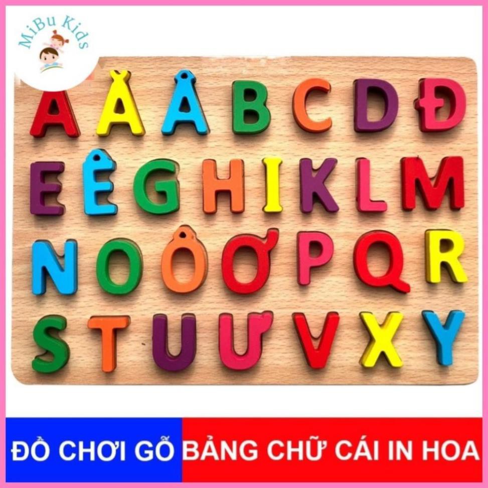 Bảng chữ cái Tiếng Việt in hoa hàng Việt Nam loại đẹp