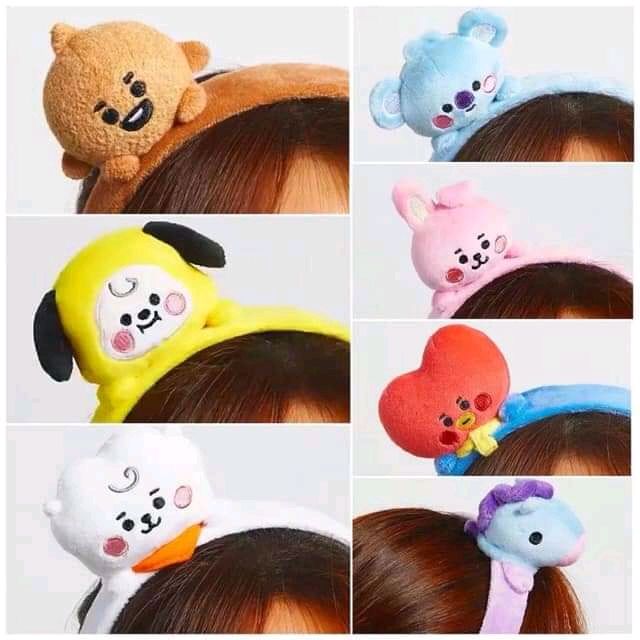 BỜM CÀI TÓC BABY BT21 VÀ VER 1