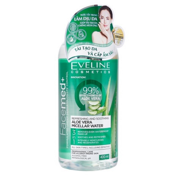 Nước tẩy trang Eveline, nước tẩy trang chính hãng 100ml, 400ml. | BigBuy360 - bigbuy360.vn