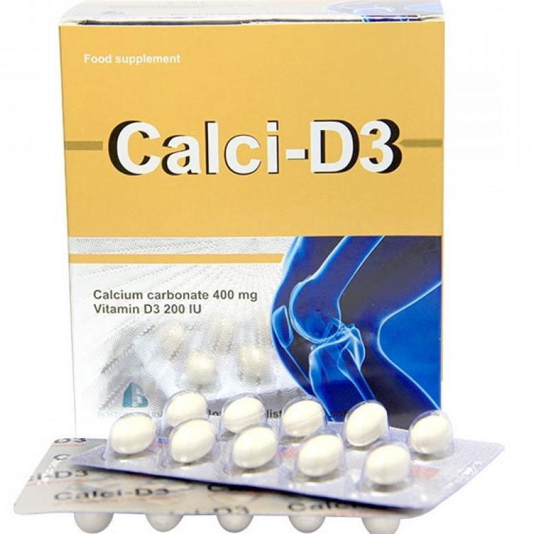 Calci-d3 viên uống bổ sung canxi và vitamin d3
