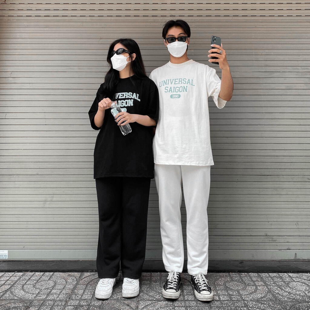 ÁO THUN FF FORM RỘNG UNIVERSAL SAIGON, VẢI THUN 2 CHIỀU 100% COTTON 250G