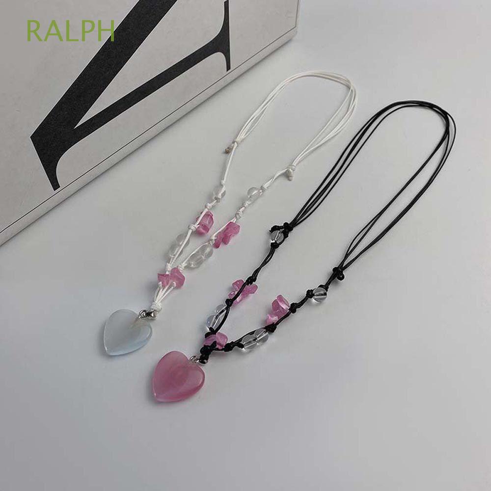 Dây Chuyền Mặt Hình Trái Tim Phong Cách Hàn Quốc Vintage Thanh Lịch