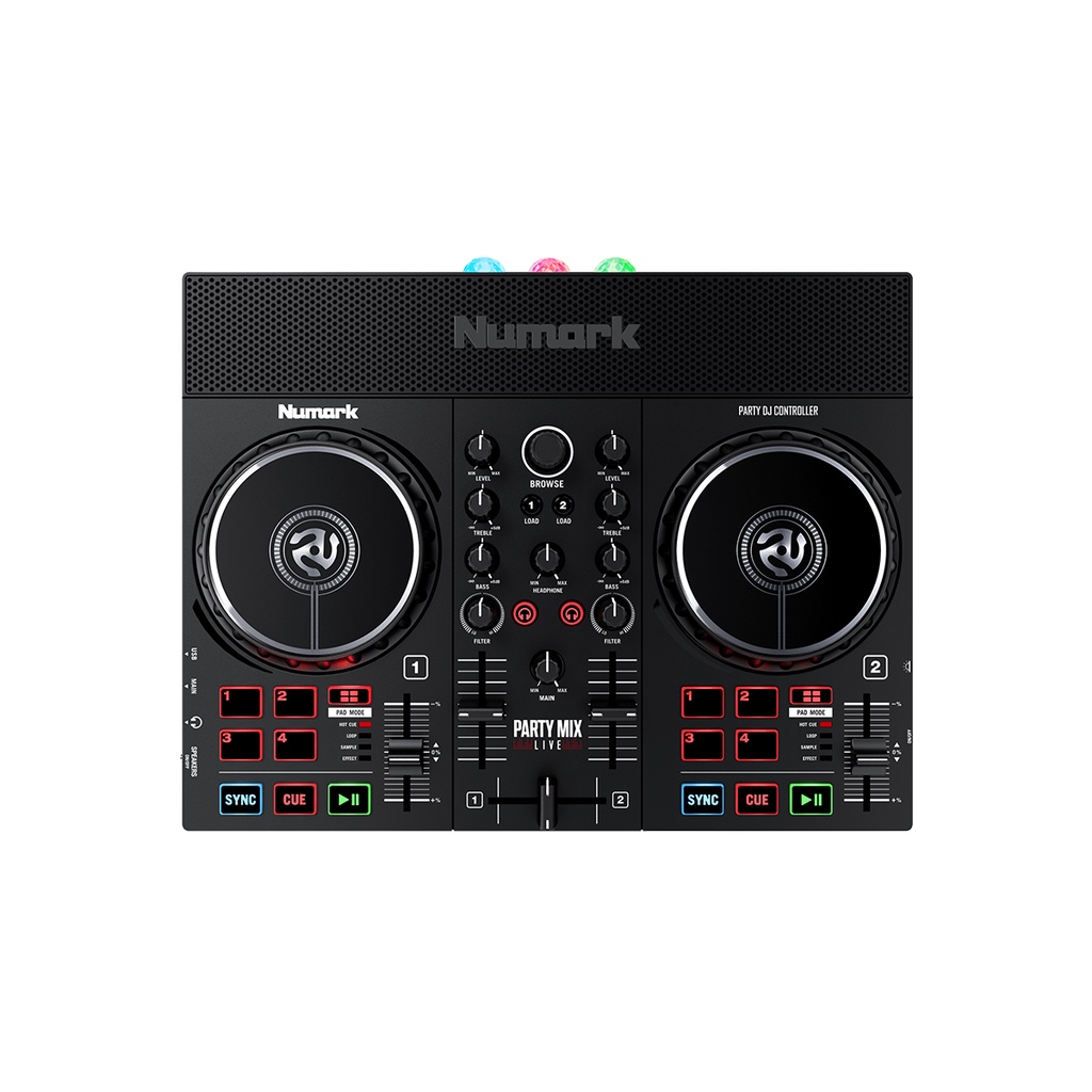 BÀN DJ NUMARK PARTYMIX LIVE -  Bàn DJ KẾT NỐI IPHONE, IPAD