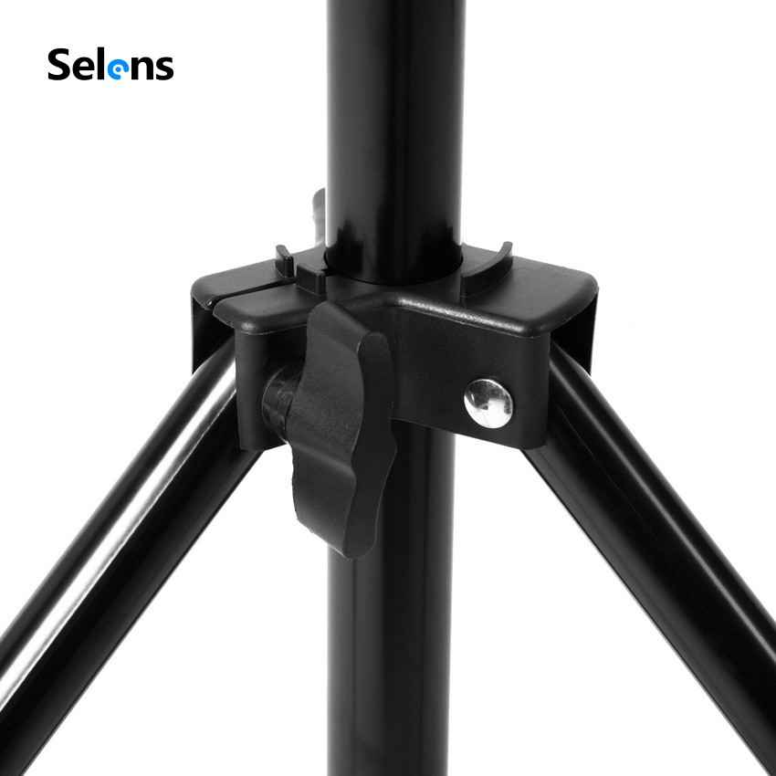 Chân đèn vòng tripod SELENS 2m chiếu đèn studio quay phim chụp ảnh