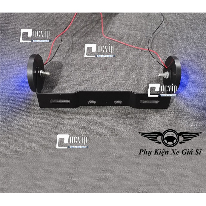 [Hàng Mới Về] Pass Bảng Số Kèm Mắt Mèo Đèn Led Chế Độ Mọi Loại Xe 3079