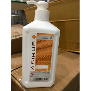 Combo 2 chai dung dịch rửa tay khô Asirub chai 500ml (