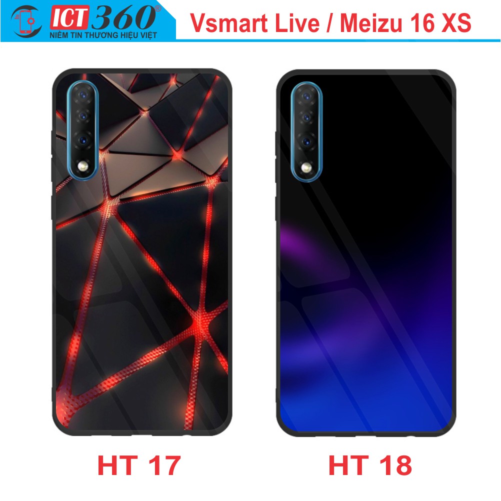 Ốp Lưng Kính VSMART LIVE/ MEIZU 16 XS - In Theo Yêu Cầu - Hình 3D