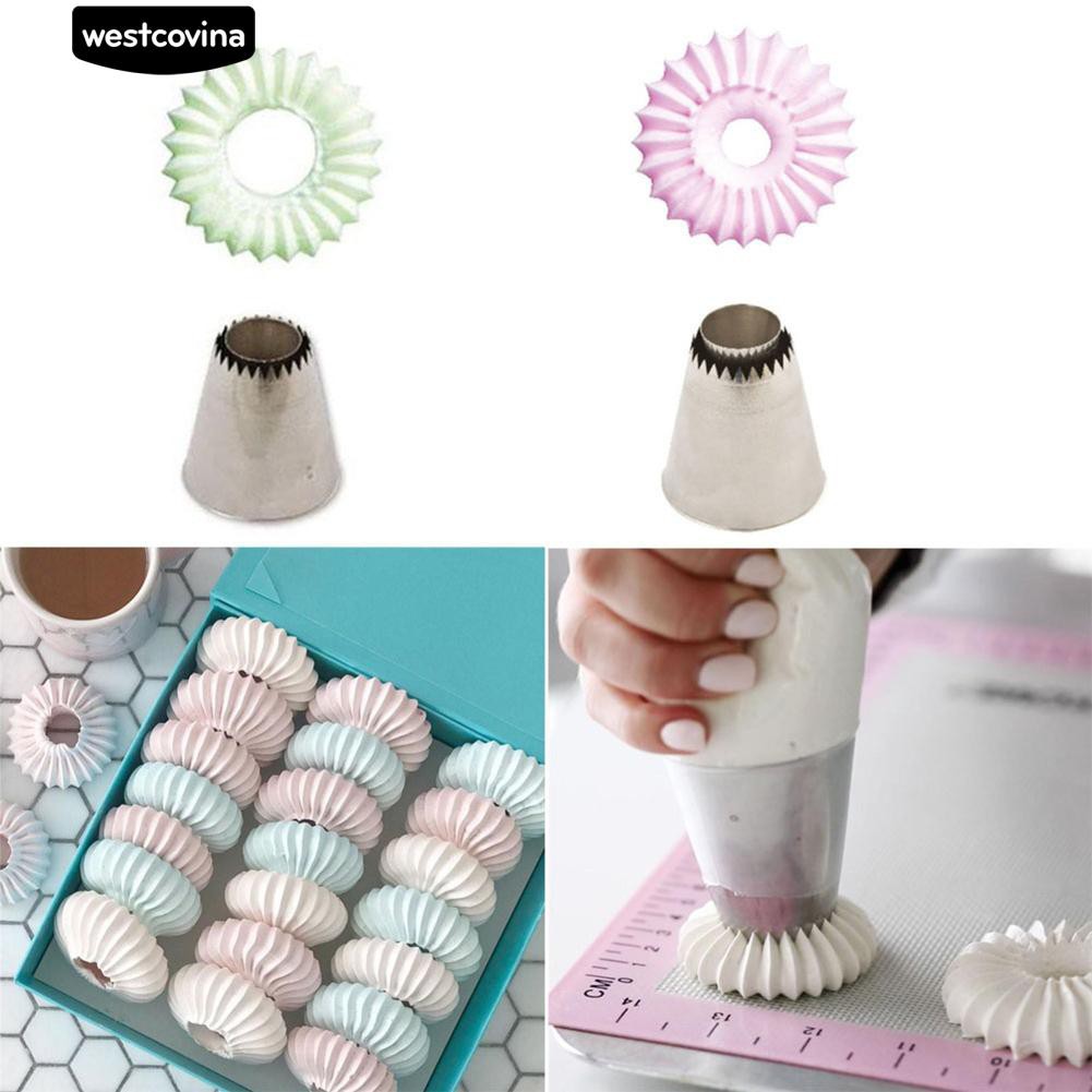 Đui bắt bông kem bằng thép không gỉ cho trang trí bánh