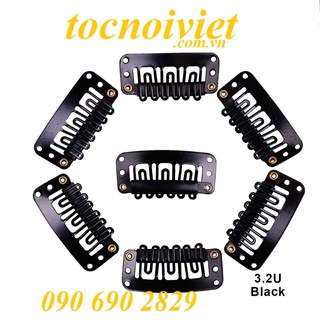 Kẹp tóc dệt, kẹp tóc phím