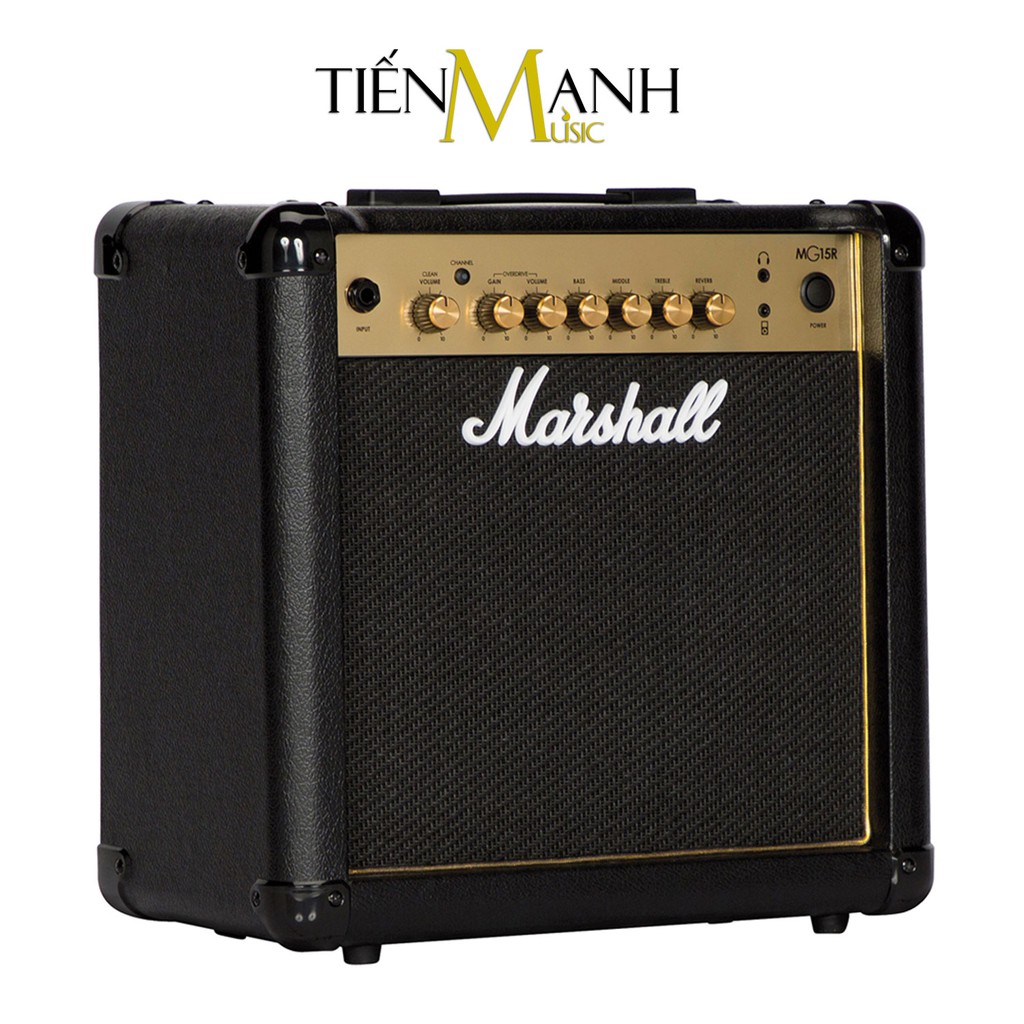 Ampli Marshall MG15R Gold Amply Đàn Guitar Điện Combo Amplifier MG15GR - Chính Hãng