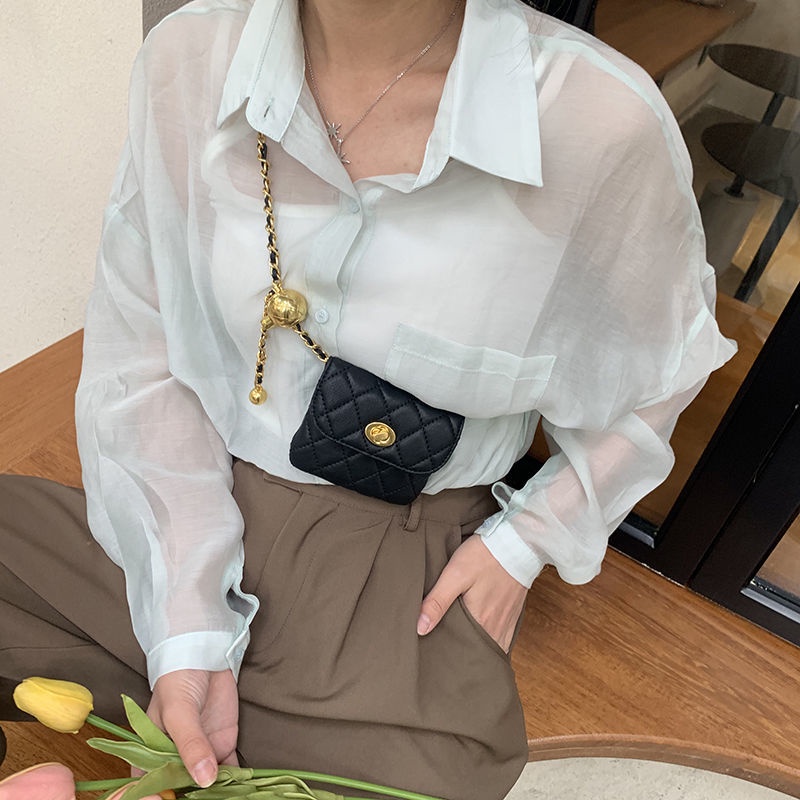 Túi đeo chéo mini hình hộp tai nghe độc đáo