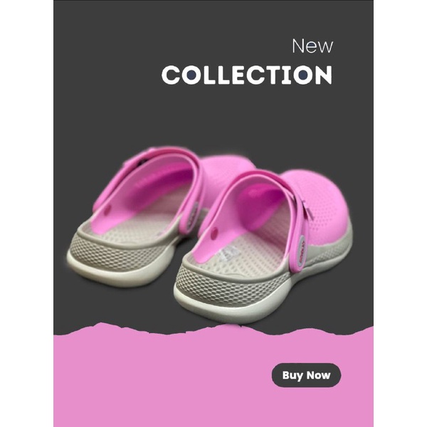 LC2 - Dép Crocs Unisex Literide 360 Clog Chính Hãng, Dòng đế mới êm hơn chống trơn trượt tốt hơN