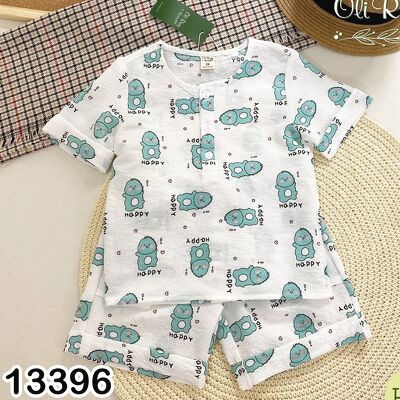 BỘ VẢI XÔ OLIRIVER NHIỀU HOẠ TIẾT ĐÁNG YÊU CHO BÉ 9-33KG