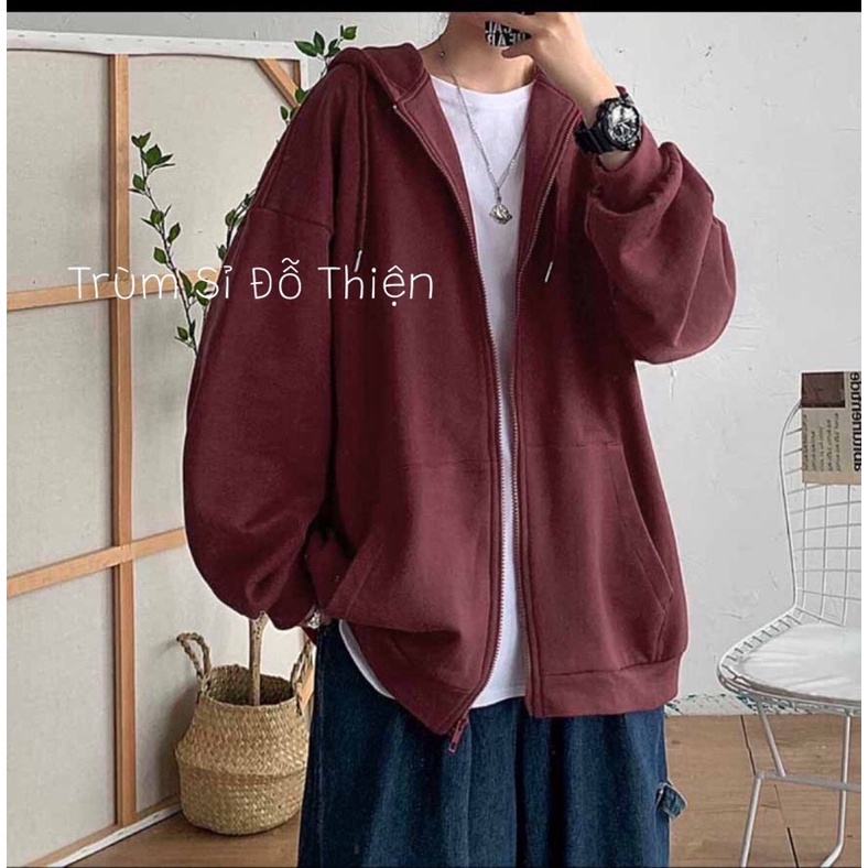 Áo khoác hoodie nỉ ngoại siêu hot 2022 AK NỈ KHÓA KÉO mẫu mới CHP