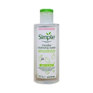 Nước Tẩy Trang Simple Micellar Cleansing Water 200ml