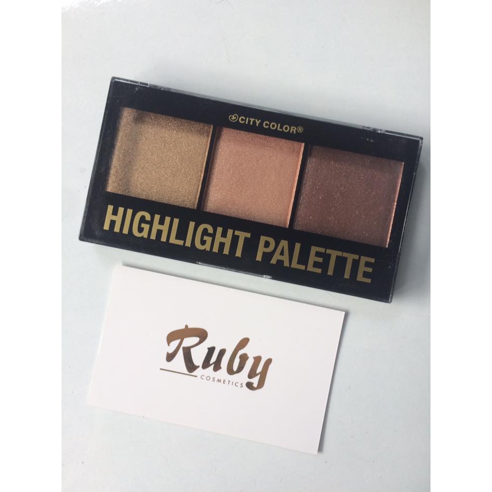 Phấn Bắt Sáng / Highlight City Color Pallet