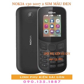 ĐIỆN THOẠI NOKIA 130 2017 2 SIM MÀU ĐEN