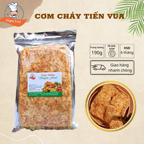 Cơm Cháy Tiến Vua Siêu Chà Bông Saigon food 190g