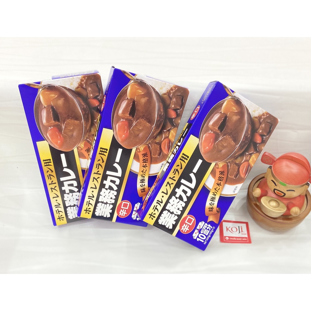 Viên Cari/ sốt vang/ sốt kem kiểu Nhật Kobe Bussan