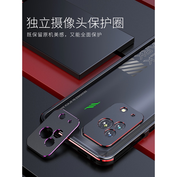 Ốp Điện Thoại Khung Kim Loại Chống Sốc Chống Va Đập Cho Xiaomi Black Shark 5/5pro/5 RS
