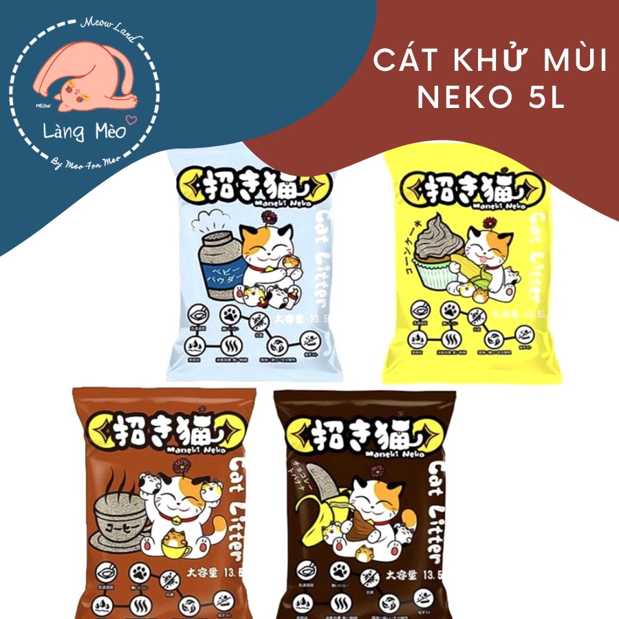 Cát vệ sinh cho mèo - Maneki Neko