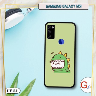 Ốp điện thoại Samsung Galaxy M51 lưng nhám viền cao su dẻo in hình
